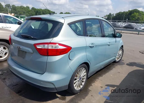 2013 Ford C-Max Hybrid Sel из США, поврежденный, VIN 1FADP5BUXDL522008